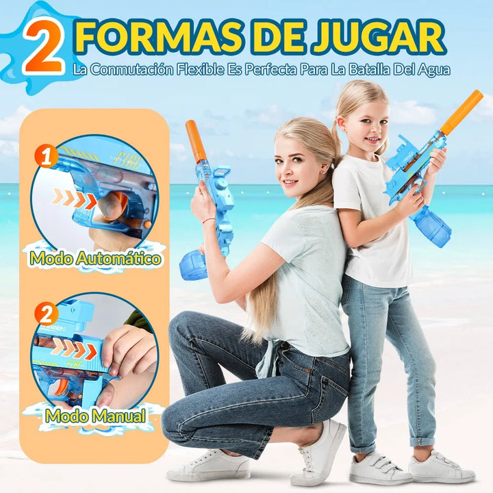 Pistola De Agua Electrica Para Ninos